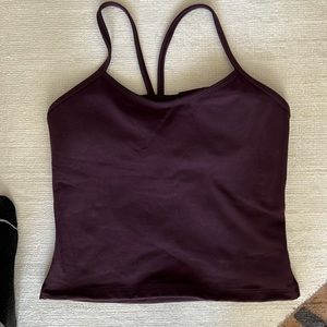 Lululemon Cropped Power Y Tank
